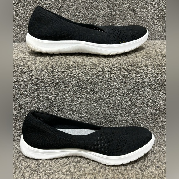 Clarks Cloudsteppers Adela Moon Black Slip On - Picture 4 of 8